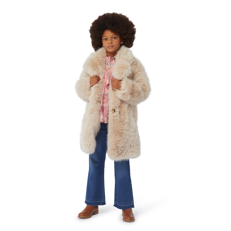 Sobretudo polar felpudo CHLOE 
                    GIRL