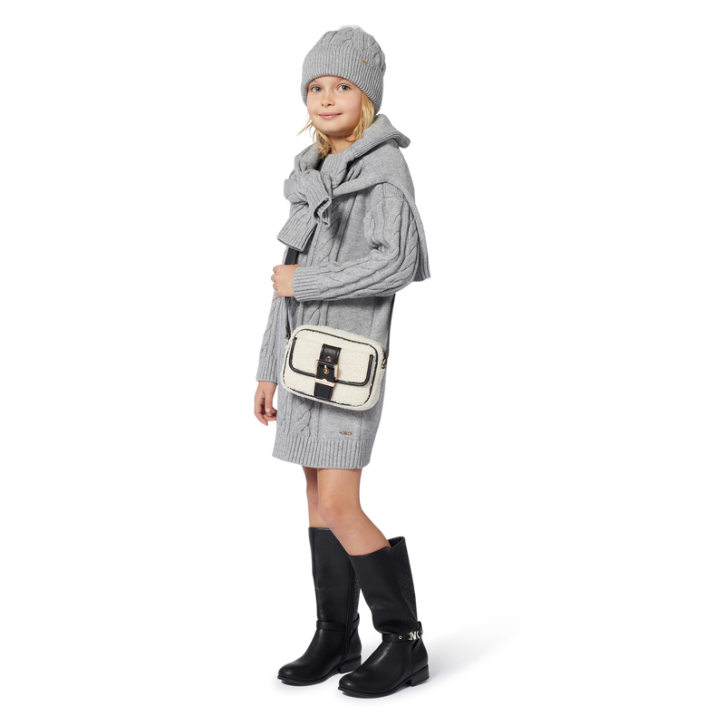 Gorro de malha tran&ccedil;ada MICHAEL KORS 
                        GIRL