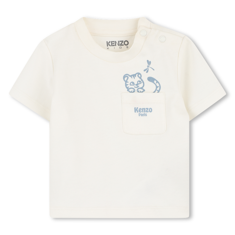 CONJUNTO DE T-SHIRTS E MACAC&Otilde;ES KENZO KIDS 
                        BOY