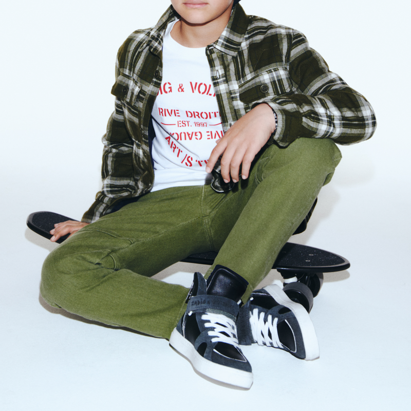 Cal&ccedil;as com cintura ajust&aacute;vel ZADIG & VOLTAIRE 
                        BOY