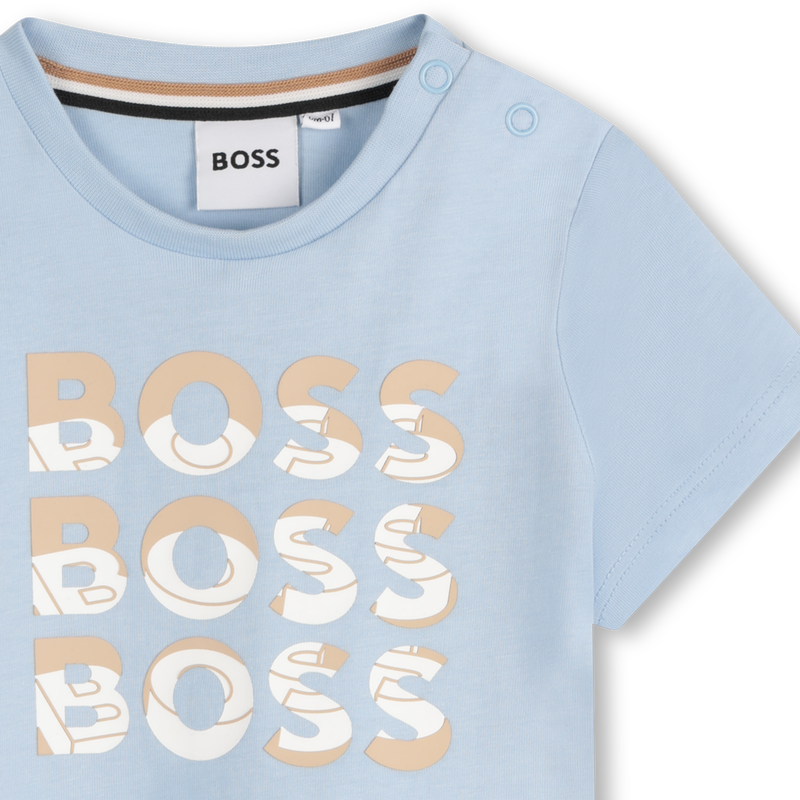 T-shirt de mangas curtas BOSS 
                        BOY