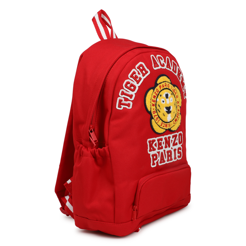 Mochila com bordado de Tigre KENZO KIDS 
                        UNISEX