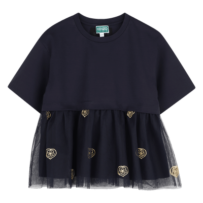 Camisa T-shirt fantasia KENZO KIDS MENINA