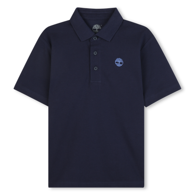 Camisa pólo de manga curta de algodão TIMBERLAND BOY