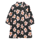 Vestido de manga comprida bufante KENZO KIDS 
                    GIRL