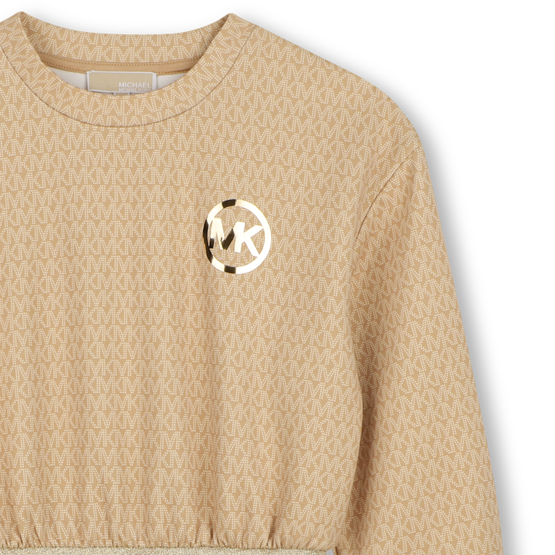 Vestido de mangas longas MICHAEL KORS 
                        GIRL