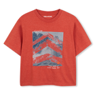 T-shirt de manga curta, PESSEGO, hi-res