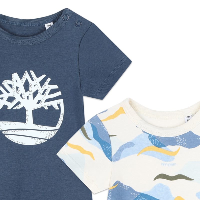 Cotton Bodysuits (Set Of 2) TIMBERLAND 
                    BOY