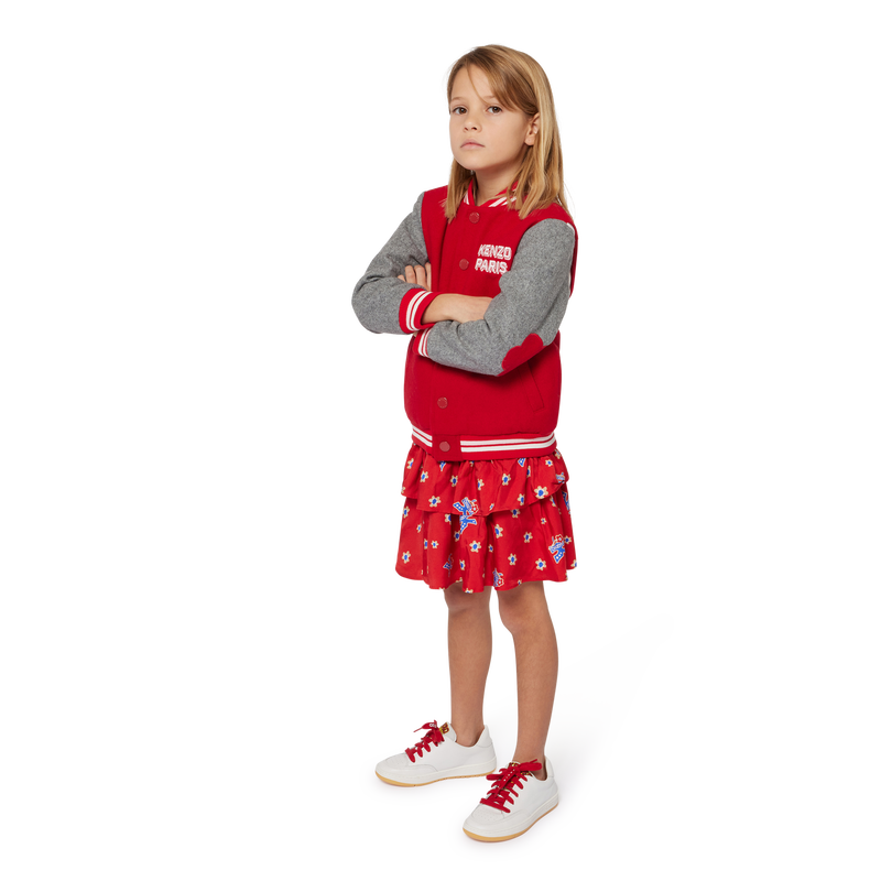 Embroidered Woolen Jacket KENZO KIDS 
                    GIRL