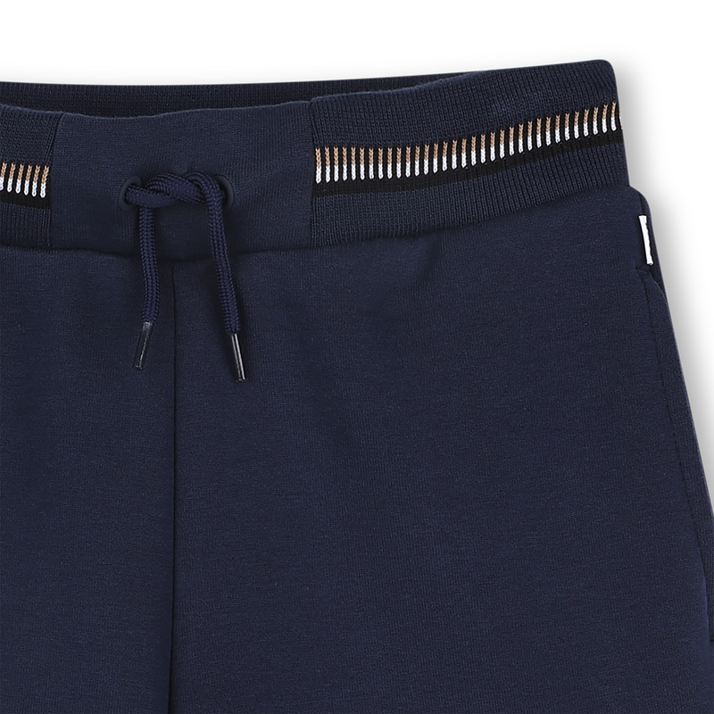 Bermudas jogging com log&oacute;tipo BOSS 
                        BOY