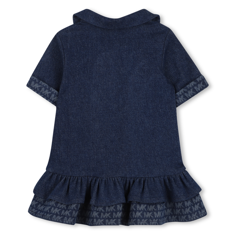 Vestido em denim MICHAEL KORS 
                        GIRL