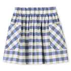 Saia axadrezada de algod&atilde;o KENZO KIDS 
                    GIRL