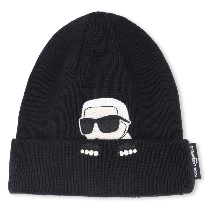 Gorro de malha KARL LAGERFELD KIDS 
                        BOY