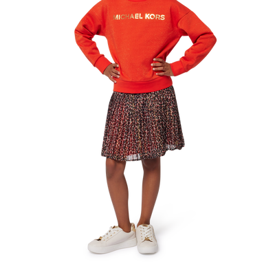 Saia curta plissada MICHAEL KORS GIRL
