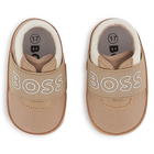 Chinelos de pele de carneiro macia BOSS 
                    UNISEX
