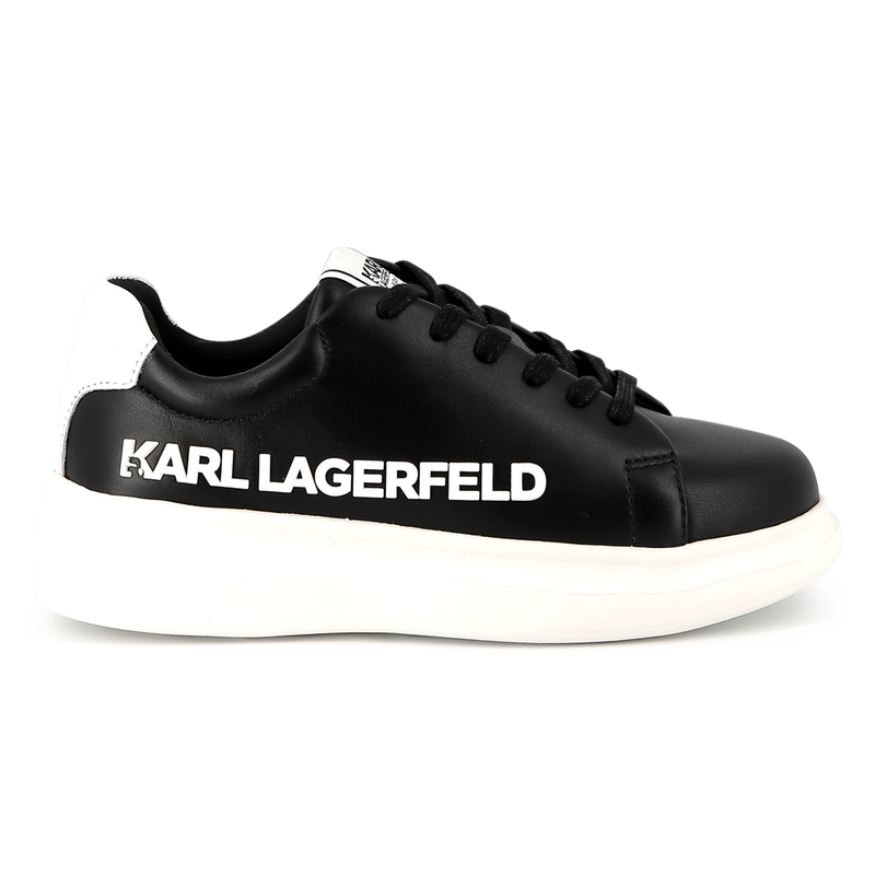 Sapatilhas de couro KARL LAGERFELD KIDS 
                        UNISEX
