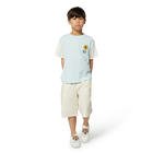 Bermudas lisas de algod&atilde;o KENZO KIDS 
                    BOY