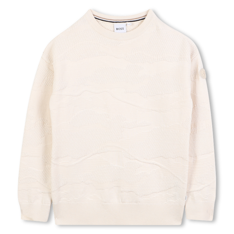 Camisola com decote redondo BOSS 
                        BOY