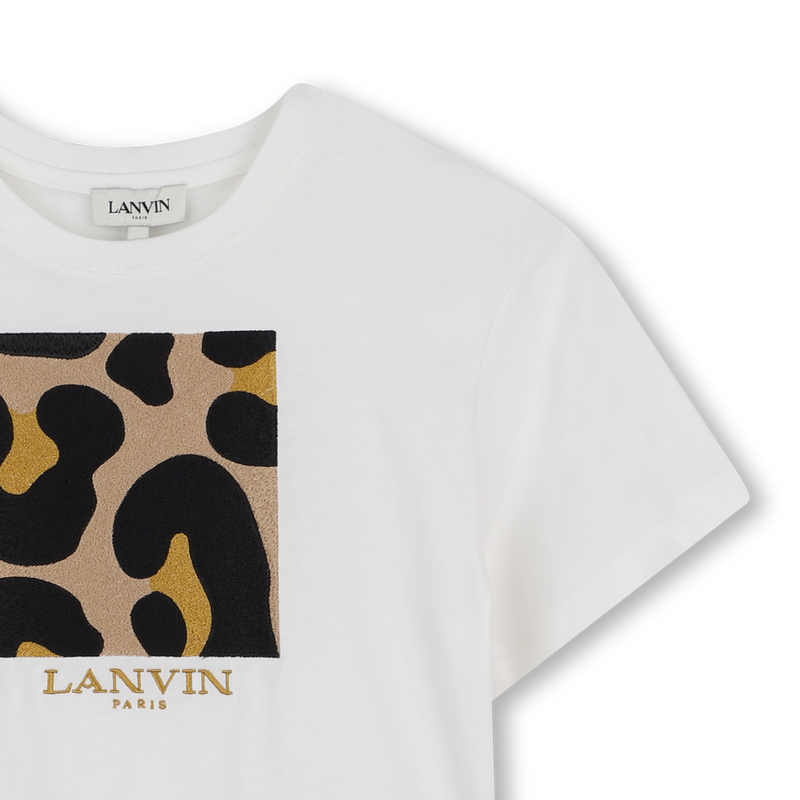 T-shirt estampada de manga curta LANVIN 
                        GIRL