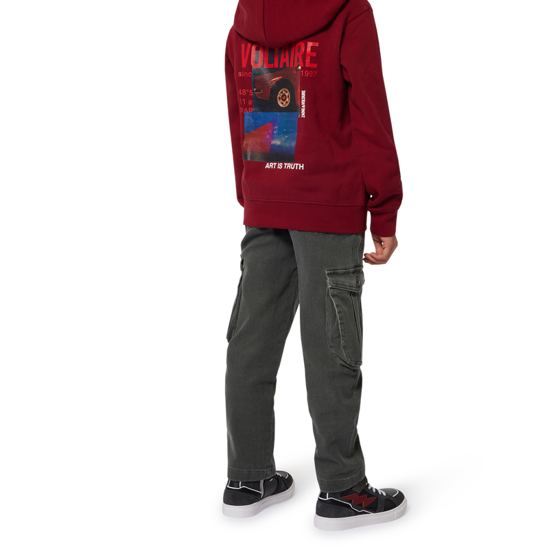 Cal&ccedil;as cargo com bot&otilde;es ZADIG & VOLTAIRE 
                        BOY