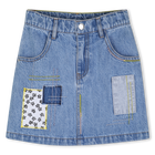 Saia jeans MARC JACOBS 
                    GIRL