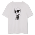 T-shirt de manga curta KARL LAGERFELD KIDS 
                    BOY