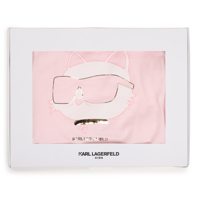 COBERTOR ALMOFADADO KARL LAGERFELD KIDS 
                        GIRL