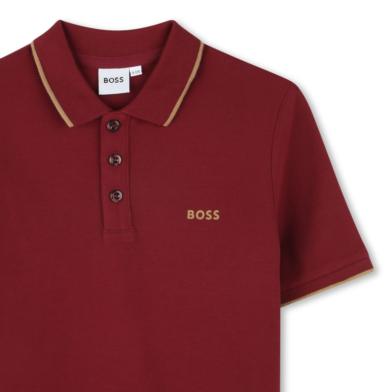 Polo de manga curta BOSS 
                    BOY