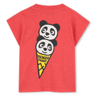 T-shirt com abertura do pino de imprensa KENZO KIDS 
                    GIRL