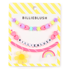 Conjunto de 3 pulseiras extravagantes com contas BILLIEBLUSH 
                    GIRL