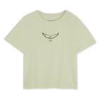 T-shirt de manga curta, VERDE CAN&Aacute;RIO, hi-res