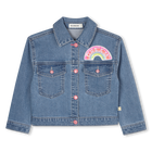 Jaqueta jeans com bolsos BILLIEBLUSH 
                    GIRL