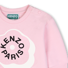 Vestido de moletom KENZO KIDS 
                    GIRL