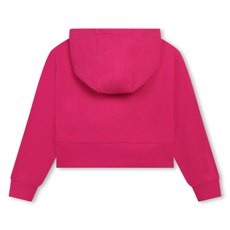 Sweatshirt em molet&atilde;o HUGO 
                        GIRL