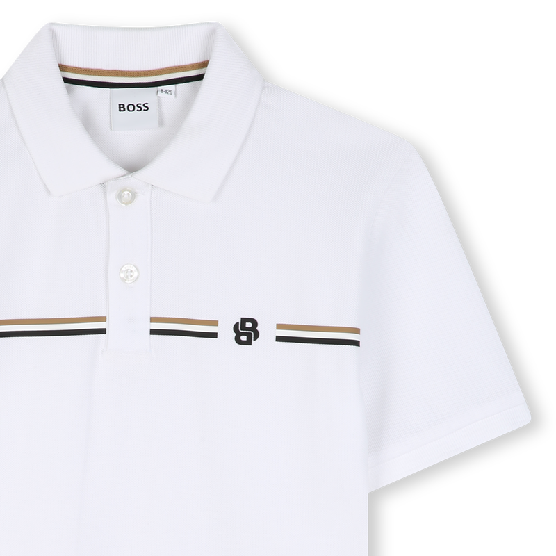 Polo de manga curta BOSS 
                        BOY