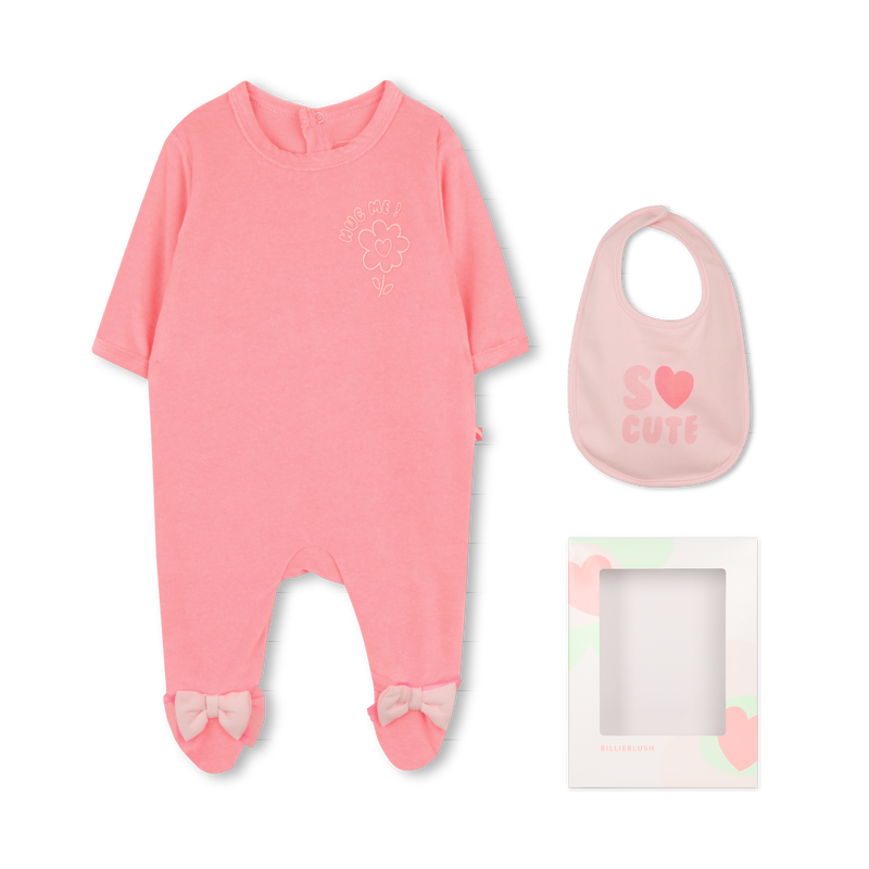 PAJAS + BIB SET BILLIEBLUSH 
                        GIRL