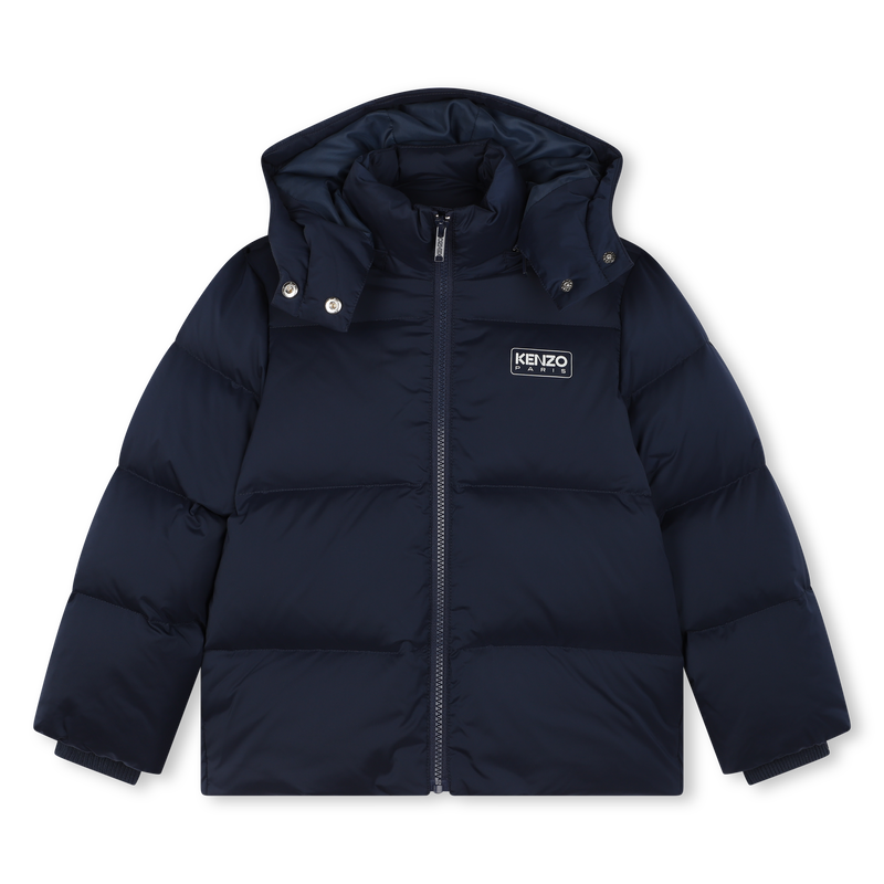Blusão penas repelente de água KENZO KIDS 
                    UNISEX