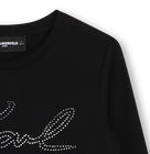 Camiseta de manga comprida KARL LAGERFELD KIDS 
                    GIRL