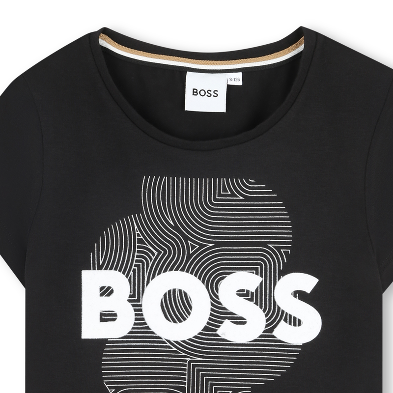 T-shirt de manga curta BOSS 
                        GIRL