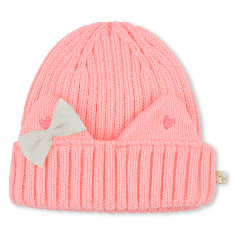Chapéu do bordado do coração BILLIEBLUSH 
                    GIRL