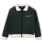 Cardigan esportivo KARL LAGERFELD KIDS 
                    BOY