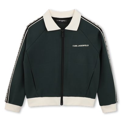 Cardigan esportivo KARL LAGERFELD KIDS BOY