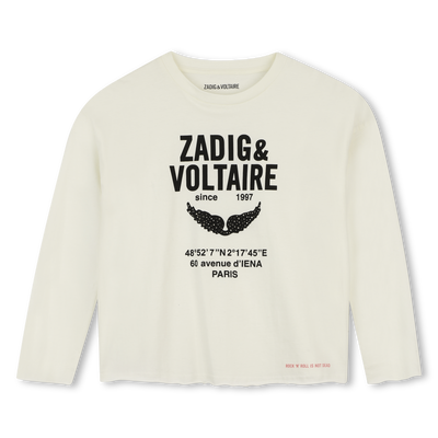 Camiseta de manga longa ZADIG & VOLTAIRE GIRL