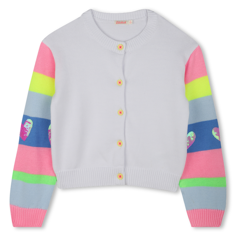 Tricot sequin cardigan BILLIEBLUSH 
                    GIRL