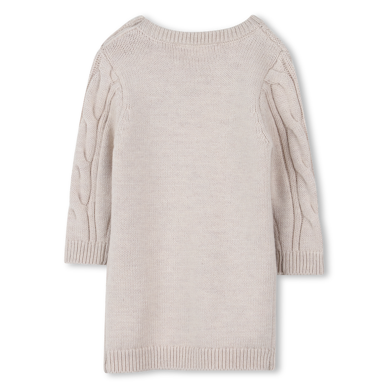 Vestido de malha com cabos MICHAEL KORS 
                        MENINA