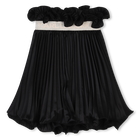 Saia formal plissada KARL LAGERFELD KIDS 
                    GIRL