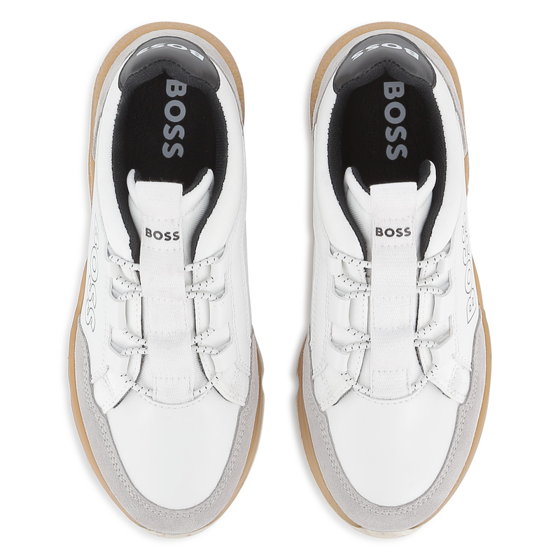 T&ecirc;nis sint&eacute;tico e de lona BOSS 
                        BOY