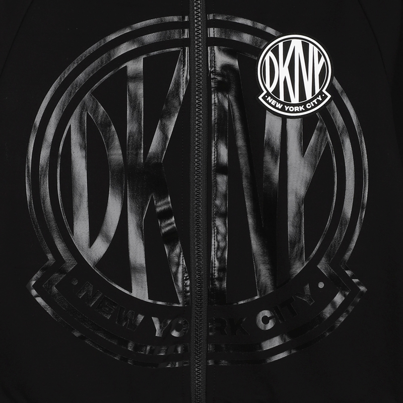 Cardig&atilde; com capuz e fecho DKNY 
                        UNISEX