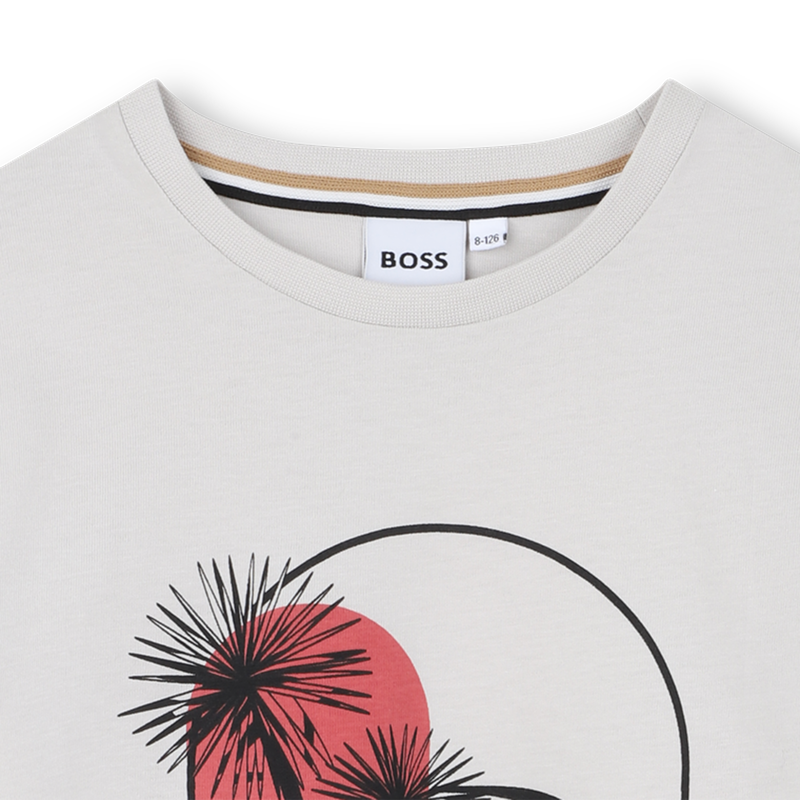T-SHIRT DE MANGA CURTA BOSS 
                        BOY