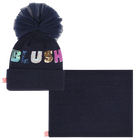 Conjunto gorro e cachecol BILLIEBLUSH 
                    GIRL